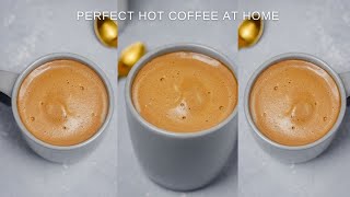 How To Make Hot Coffee Perfect Frothy Coffee At Home [upl. by Pepi]