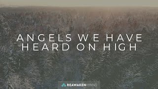 Angels We Have Heard On High Christmas Lyric Video [upl. by Plerre490]