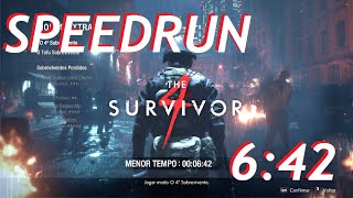 PC 60fpsFormer WR Resident Evil 2 Remake 4th Survivor Hunk Speedrun 642 [upl. by Apollus]