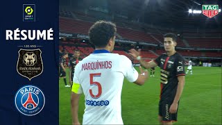 STADE RENNAIS FC  PARIS SAINTGERMAIN 1  1  Résumé  SRFC  PSG  20202021 [upl. by Ettenirt872]