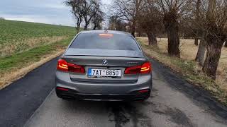 2020 BMW M550i xDrive revs engine amp exhaust sound [upl. by Oakleil370]