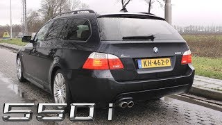 BMW E60E61 550i  Revs Accelerations amp Sounds [upl. by Ezarras]