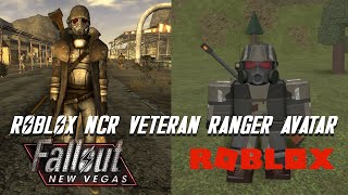 Roblox  How to make NCR Veteran Ranger from Fallout New Vegas avatar  Enderbot Cyborg [upl. by Acnaiv]