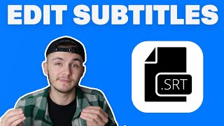 How to Edit Subtitles with a Text Editor [upl. by Balac]