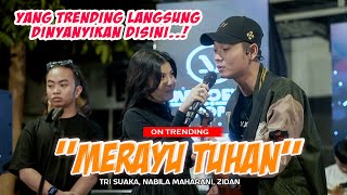 Merayu Tuhan  Nabila Maharani Ft Tri Suaka amp Zidan [upl. by Lyrred]