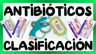 ANTIBIÓTICOS CLASIFICACIÓN Y MECANISMO DE ACCIÓN  GuiaMed [upl. by Boggs964]