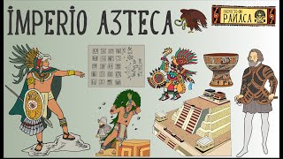 Los Aztecas en 8 minutos  El Imperio Azteca [upl. by Wyne]