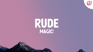 MAGIC  Rude Lyrics [upl. by Jeannine]