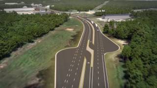 NC 150 Widening Visualization [upl. by Eixela502]