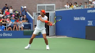 Rafael Nadal Forehand Slow Motion [upl. by Jabon]