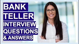 BANK TELLER Interview Questions And Answers [upl. by Juliet55]