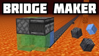 How to Make a Basalt Bridge Maker NETHER Minecraft 118 [upl. by Snodgrass]