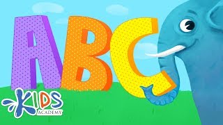 ABC Letters for Kids  Full English Alphabet for Preschool amp Kindergarten  Kids Academy [upl. by Abehsat440]