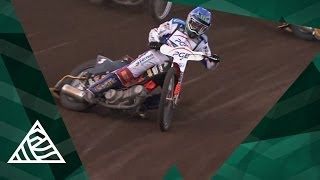 Flat Track Motorcycle Racing at FIM Speedway [upl. by Stefanie415]