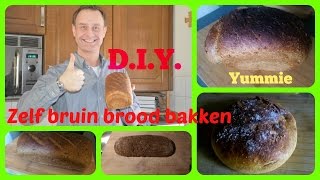 Zelf bruin brood bakken [upl. by Carpet]