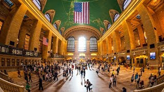 Walking Tour of Grand Central Terminal — New York City 【4K】🇺🇸 [upl. by Mumford]