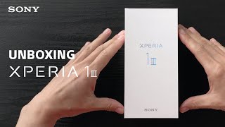 Unboxing Sony Xperia 1 III [upl. by Eltsyrhc]