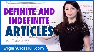 When To Use Definite vs Indefinite Articles in English [upl. by Yemac]