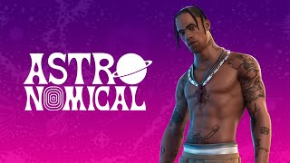 Fortnite and Travis Scott Astronomical Trailer [upl. by Sitnik]