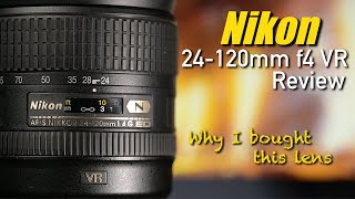 Nikon 24120mm f4 G VR Review Perfect walk around lens for more reach amp solid backup to 2470mm f28 [upl. by Aramoiz]