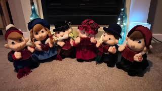 We Wish You A Merry Christmas by the toy Singing Carolers [upl. by Fonda]