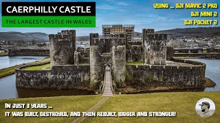 Caerphilly Castle  The Largest in Wales 2nd in Britain [upl. by Conlen]