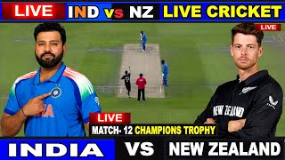 🔴Last 3 Over INDIA vs New Zealand LIVE [upl. by Yroj]