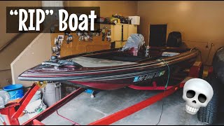 Bass Boat Restoration Project 2020  SKEETER Bass Boat REBUILD [upl. by Amilah]