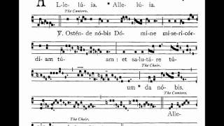 Gregorian Chant  Alleluia Ostende nobis Domine [upl. by Assillim]