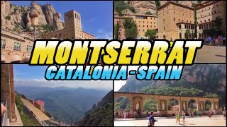 MONTSERRAT  Catalonia  Spain 4k [upl. by Cyler632]