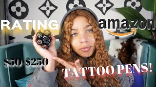 RATING AMAZON TATTOO KITS Which is BEST for YOU [upl. by Aerdnu]