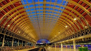 A Walk Around Londons Paddington Railway Station [upl. by Eeryk525]