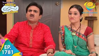 Taarak Mehta Ka Ooltah Chashmah  Episode 1781  Full Episode [upl. by Yelsiap]