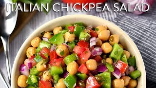 Italian Chickpea Salad [upl. by Hsuk]