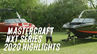 2020 MasterCraft NXT Series  PRODUCT WALKTHROUGH [upl. by Nallad]