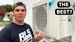 How To Install A Daikin Dual Zone Ductless Mini Split [upl. by Ahtekal]