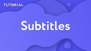 How to ADD SUBTITLES to a video Movavi Video Editor 15 [upl. by Cerell986]