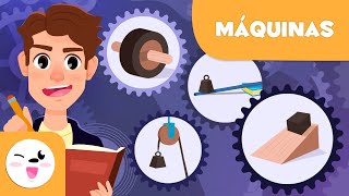 Las máquinas para niños  Máquinas simples y compuestas [upl. by Lyrradal342]