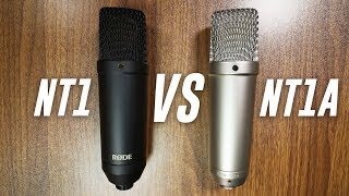 Rode NT1 vs Rode NT1a Comparison Versus Series [upl. by Yartnoed301]