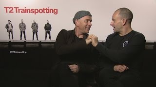 T2 Ewan McGregor and Jonny Lee Miller on gear changes and nostalgia [upl. by Yelir]