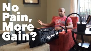 No Pain More Gain Review of Normatec compression sleevesstockings for MeyerPT [upl. by Maxantia]