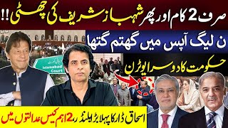 BIG Revelation Shahbaz Sharif In Trouble  Clashes Inside PMLN  Imran Khan  Irshad Bhatti [upl. by Eicyak]