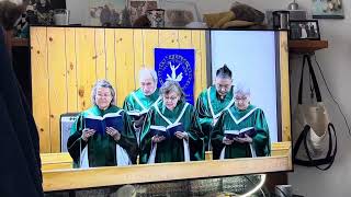 Ukpeagvik Presbyterian Church choir 3172024 [upl. by Naryt]