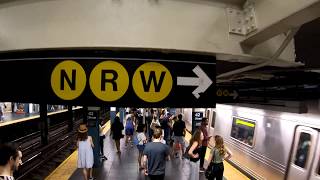 ⁴ᴷ The Busiest NYC Subway Station Times Square–42nd StreetPort Authority Bus Terminal [upl. by Dorisa788]