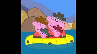 Peppa Pigs Boat Trip in America  Peppa Pig Official  Family Kids Cartoon [upl. by Nhabois]