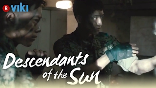 Descendants of the Sun  EP1  North Korean amp South Korean Soldiers Fight Eng Sub [upl. by Acinorrev]