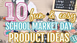 10 Easy School Market Day Ideas to Make amp Sell [upl. by Winer465]