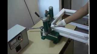 Upvc Portable Window Manufacturing Machine [upl. by Adamson970]