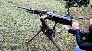 Hotchkiss Mle 1914 Machine Gun [upl. by Alo811]