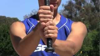 How to Hit a Softball The Stance amp Grip [upl. by Lathe]